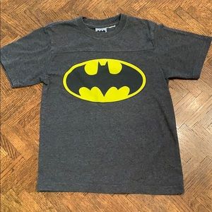 {Batman}Boys M Gray Batman T-shirt